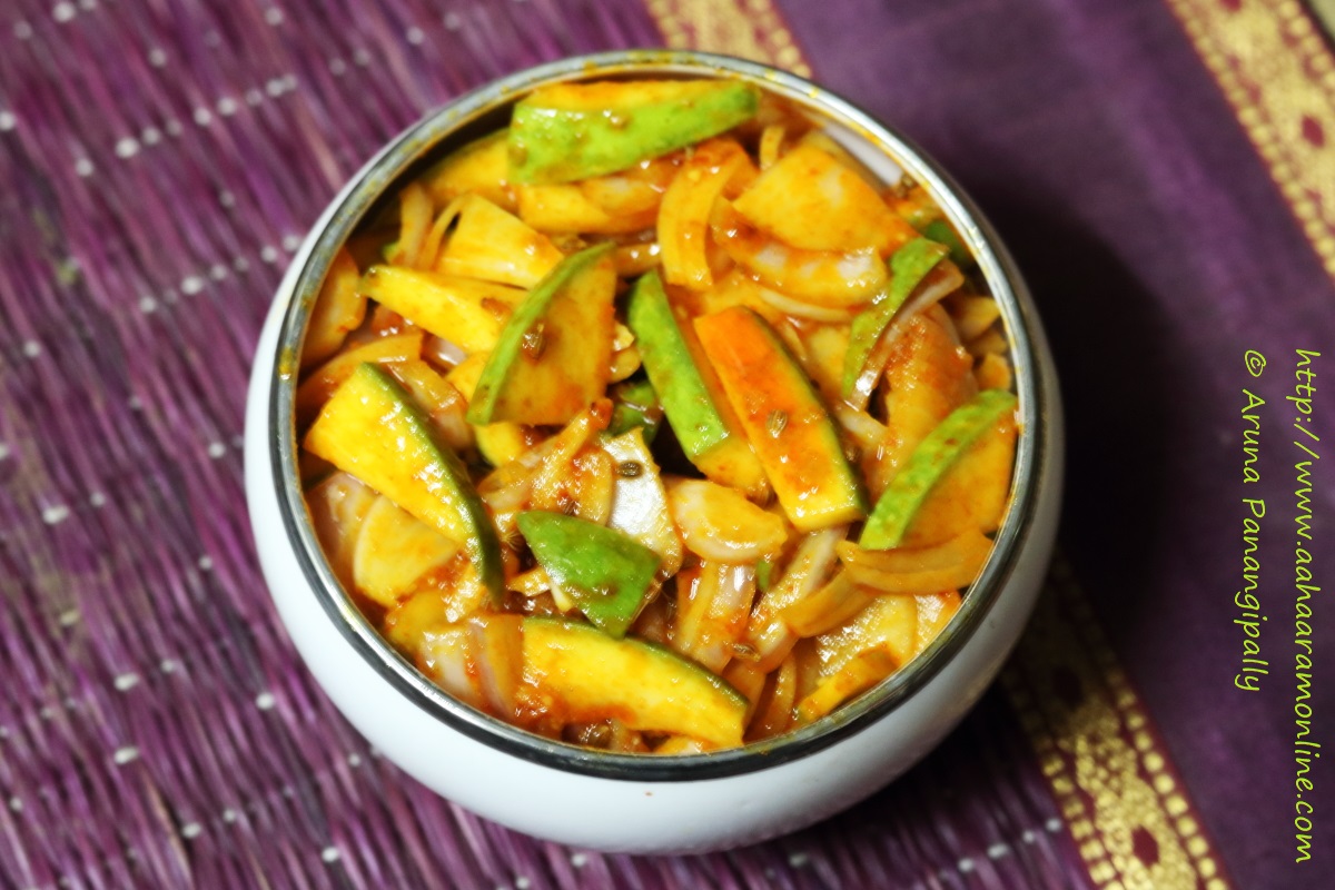 Neemki: A Himachali Mango Onion Pickle flavoured with fenugreek and carom seeds