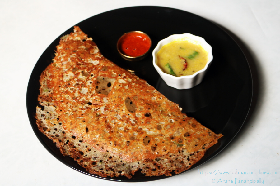 The Perfect Lacy, Crisp Rava Dosa - ãhãram