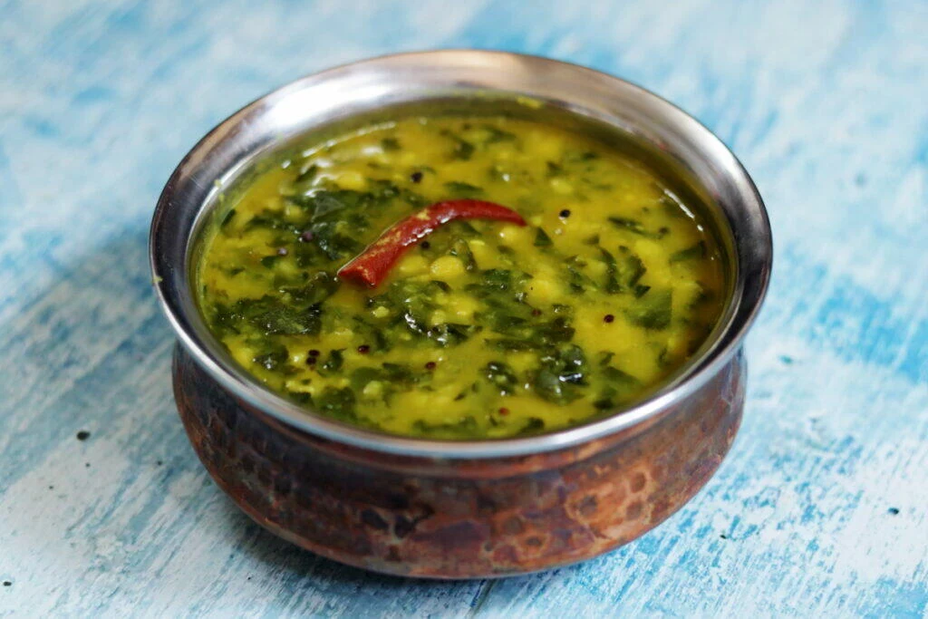 Menthi Kura Pappu or the Andhra Methi Dal is a protein-rich, vegan, gluten-free dish served with rice,