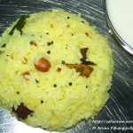 Nimmakaya Pulihora or Lemon Rice