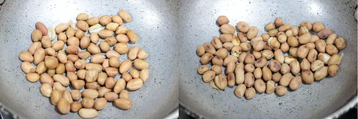 Roasted peanuts