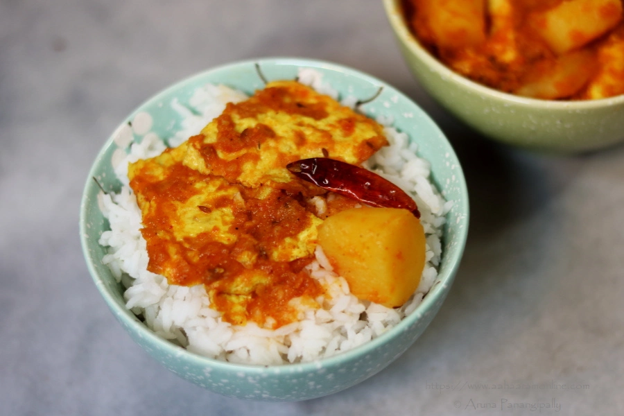 Omelette Er Torkari | Omelet Curry from Bengal