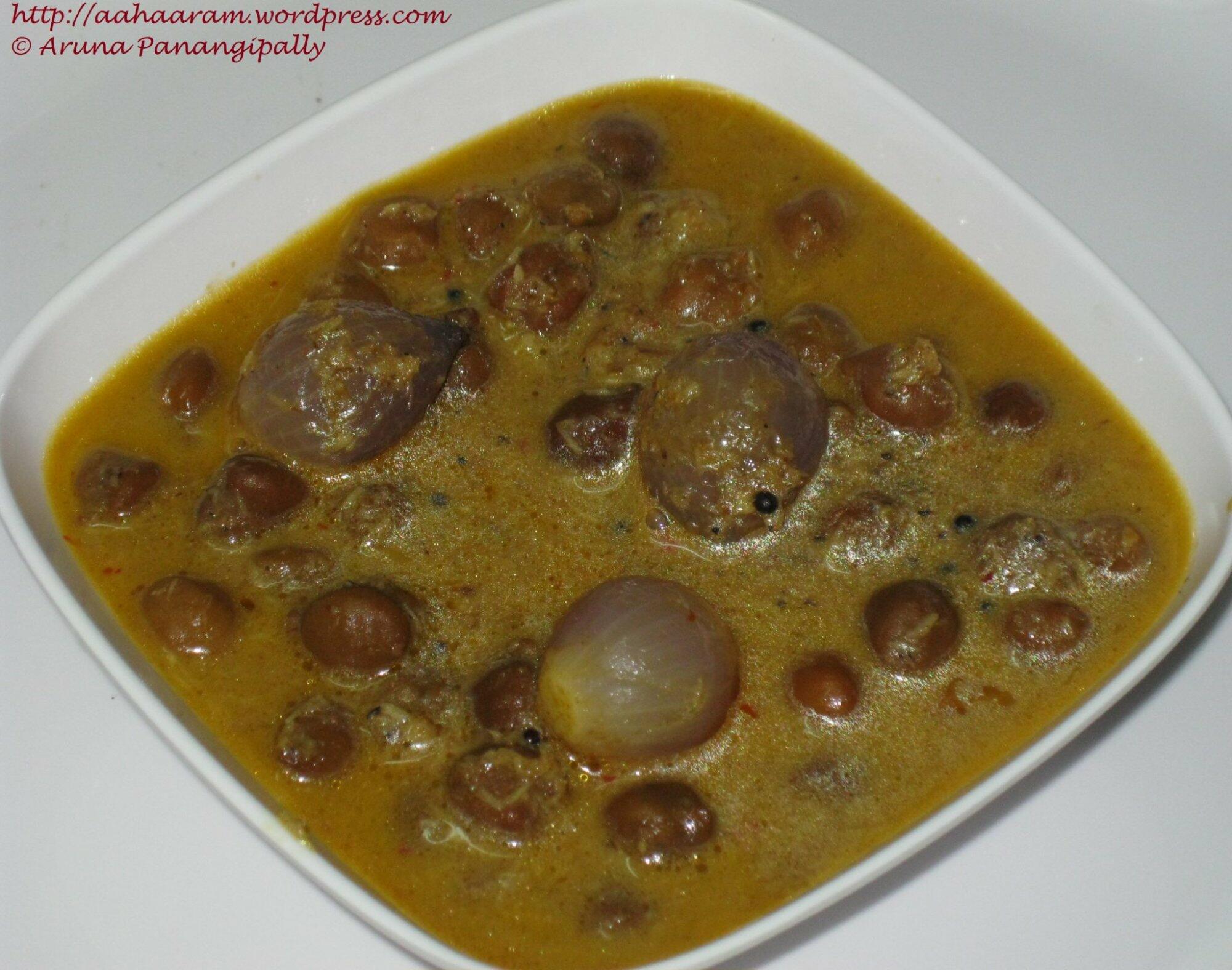 Kadala Curry or Horse Gram Curry