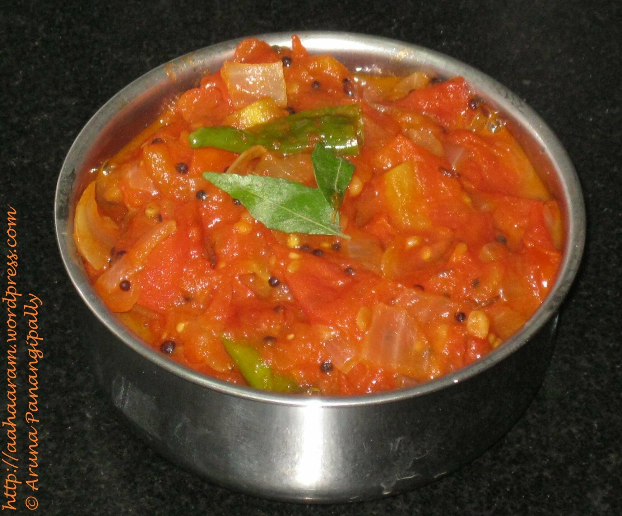 Tomato Onion Curry
