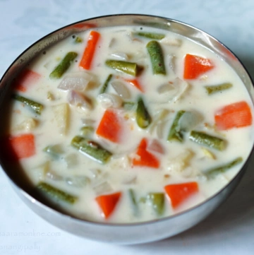 Kerala Vegetable Stew with Coconut Milk