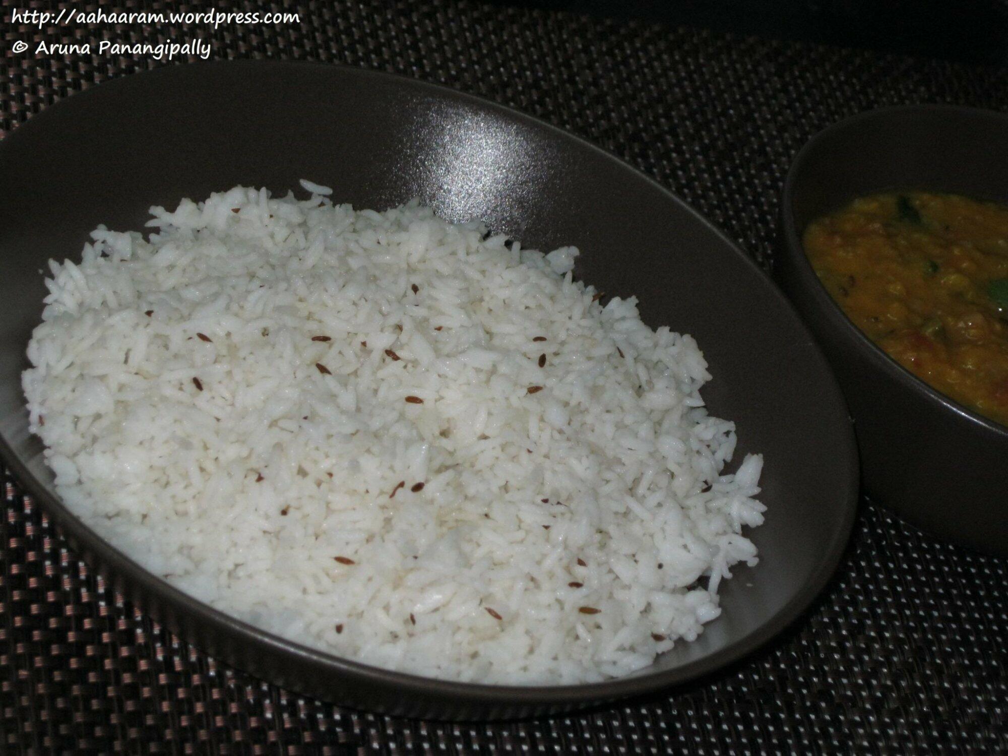 Jeera Rice or Rice with Cumin