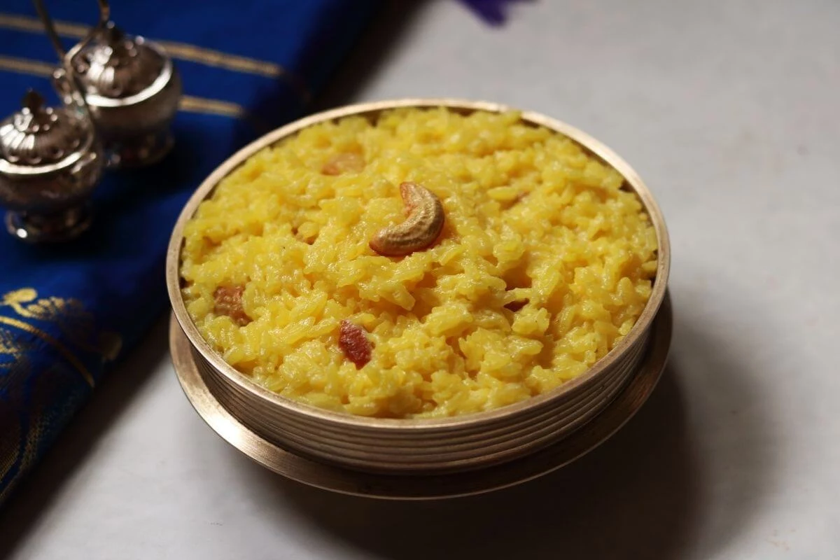 Ksheerannam is a Creamy Rice Kheer from Andhra flavoured with saffron and creamy in consistency