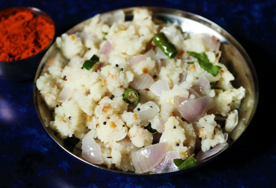 Rava Upma with Onion Onion Upma » ãhãram