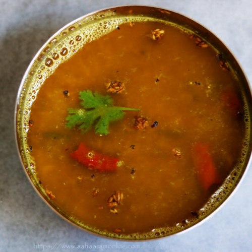 Miriyala Charu | Andhra Pepper Rasam | Milagu Rasam - ãhãram