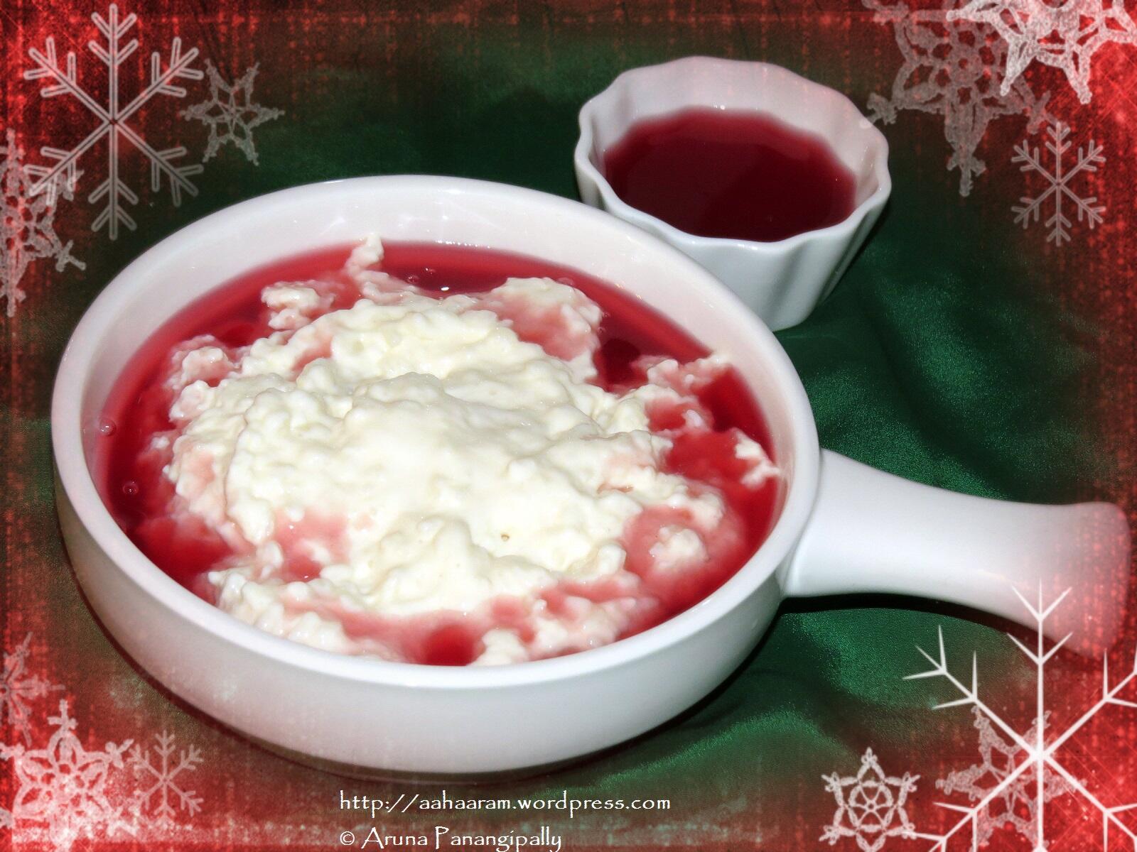 Riskrem - A Creamy Christmas Rice Pudding from Norway