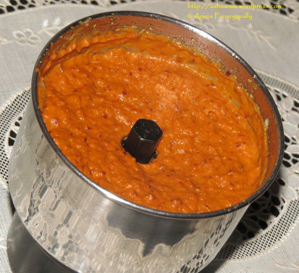 Ulli Kharam or Spicy Andhra Onion-Chilli Masala