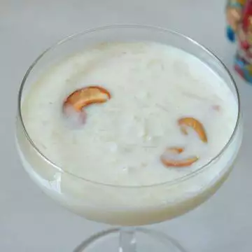 The rich, creamy, and delicious Elaneer Payasam or Tender Coconut Kheer from Kerala.