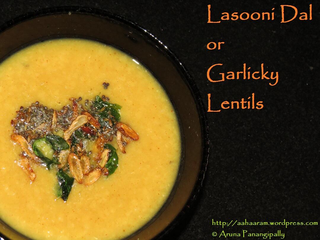 Lasooni Dal or Garlicky Lentils