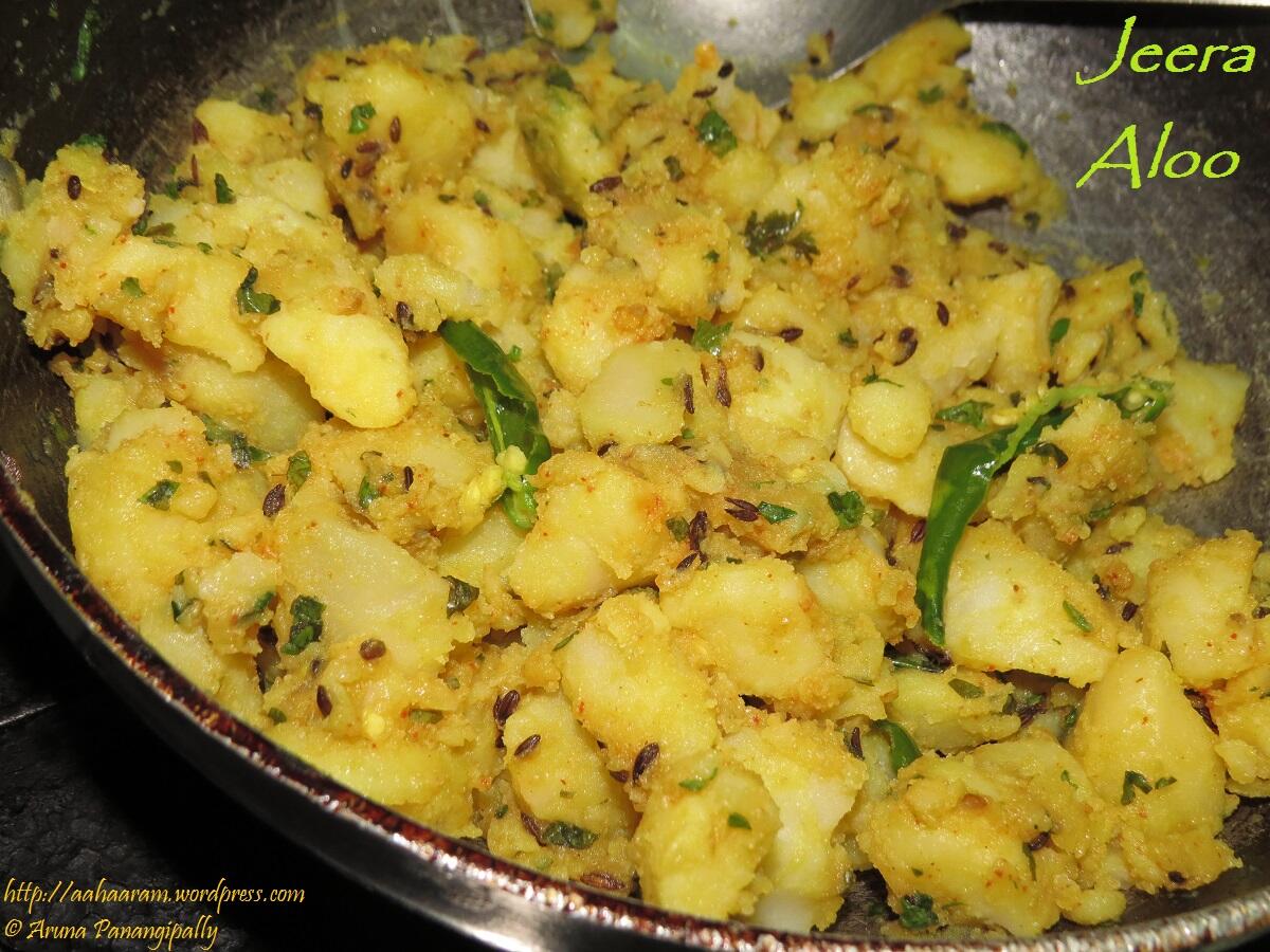 Jeera Aloo - Potatoes with Cumin