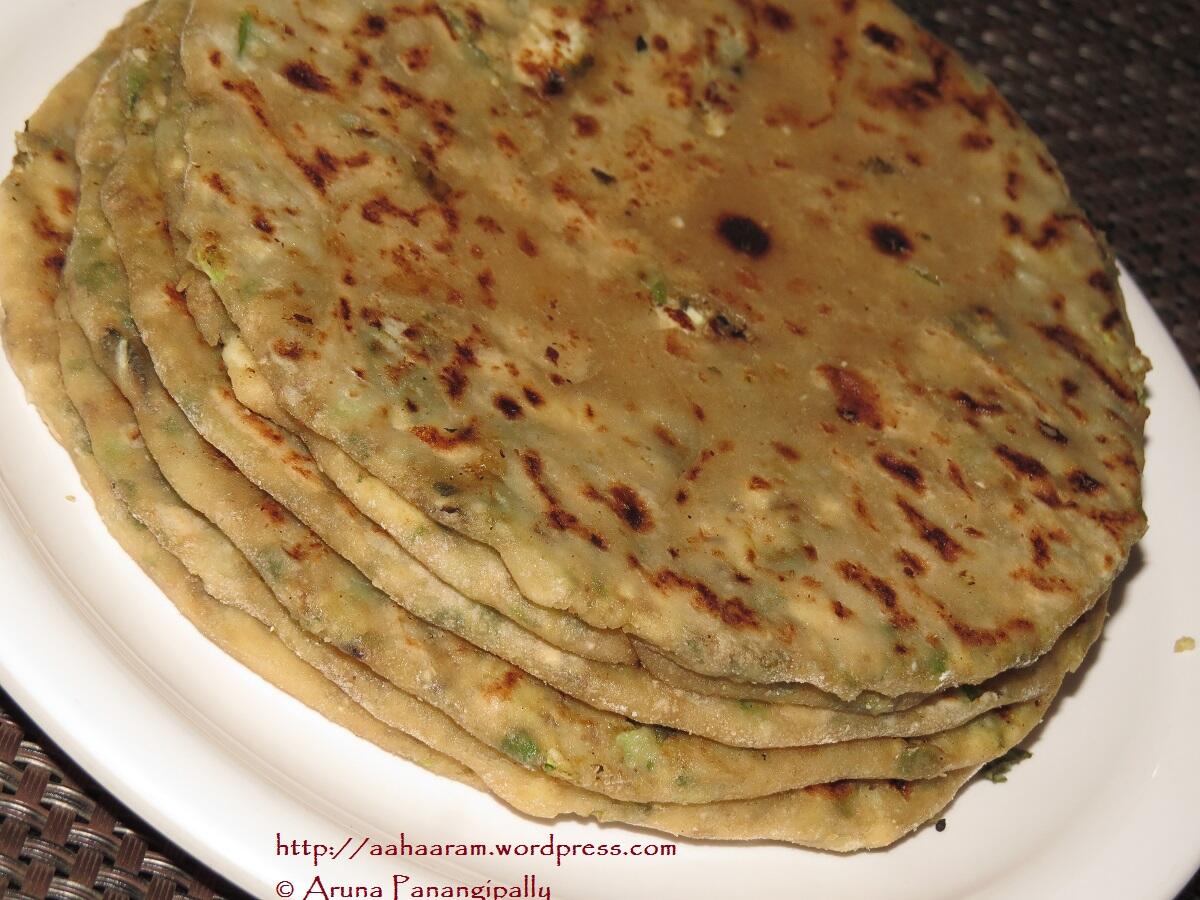 Paneer Paratha with a Twist