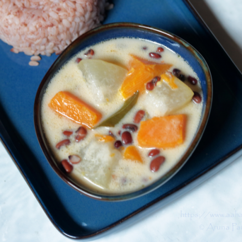 Olan | Ash Gourd, Pumpkin, and Cowpeas in Coconut Milk