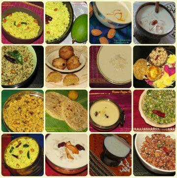 Recipes from Andhra Pradesh for Varalakshmi Vratam