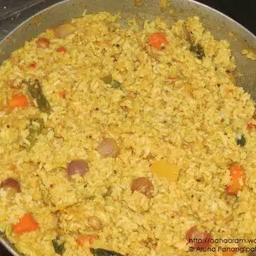 Sambar Rice or Sambar Sadam