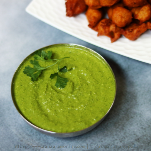 Coriander Peanut Chutney Kothimeera Verusenaga Pachadi ãhãram