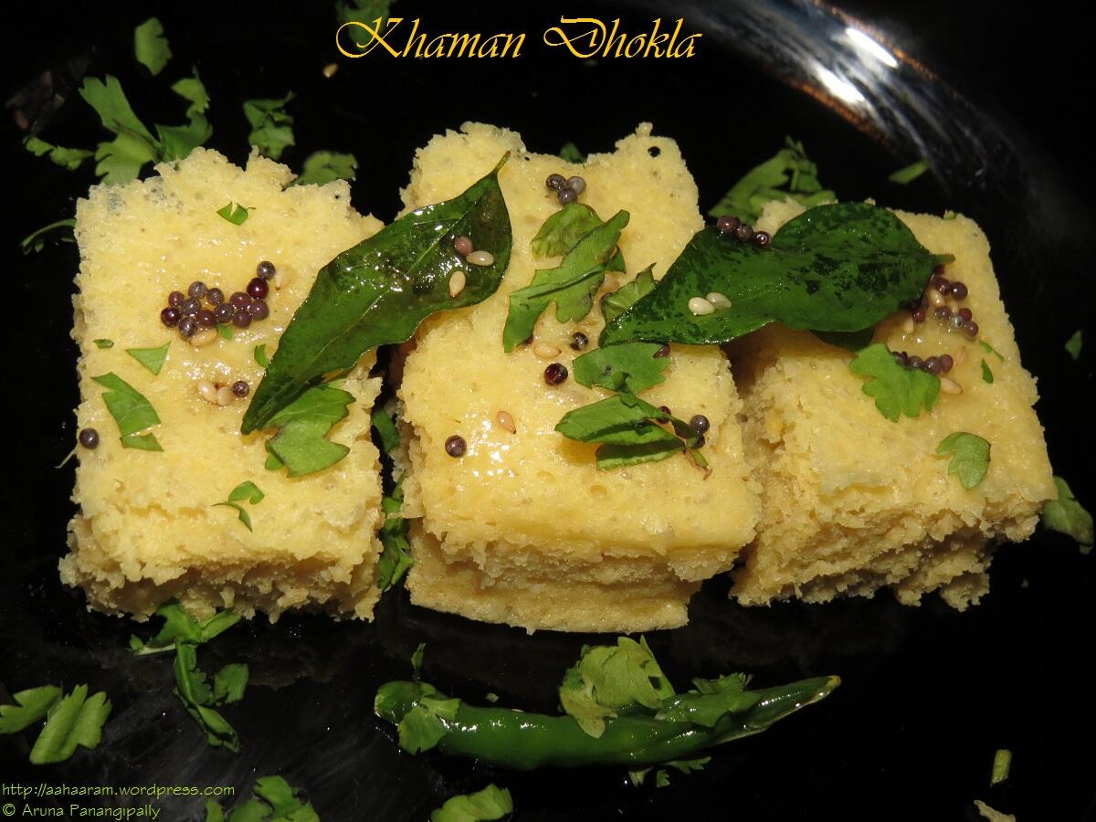Khaman Dhokla - Gujarati Snack, Light, Low Calorie, Healthy Snack from Guajarat