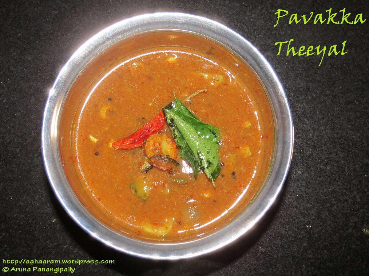 Pavakka Theeyal - Kerala Recipes