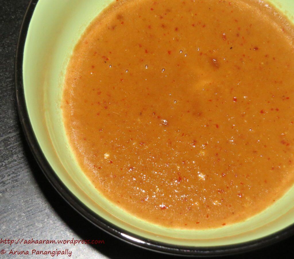 Peanut Sauce or Satay Sauce without Coconut Milk ãhãram