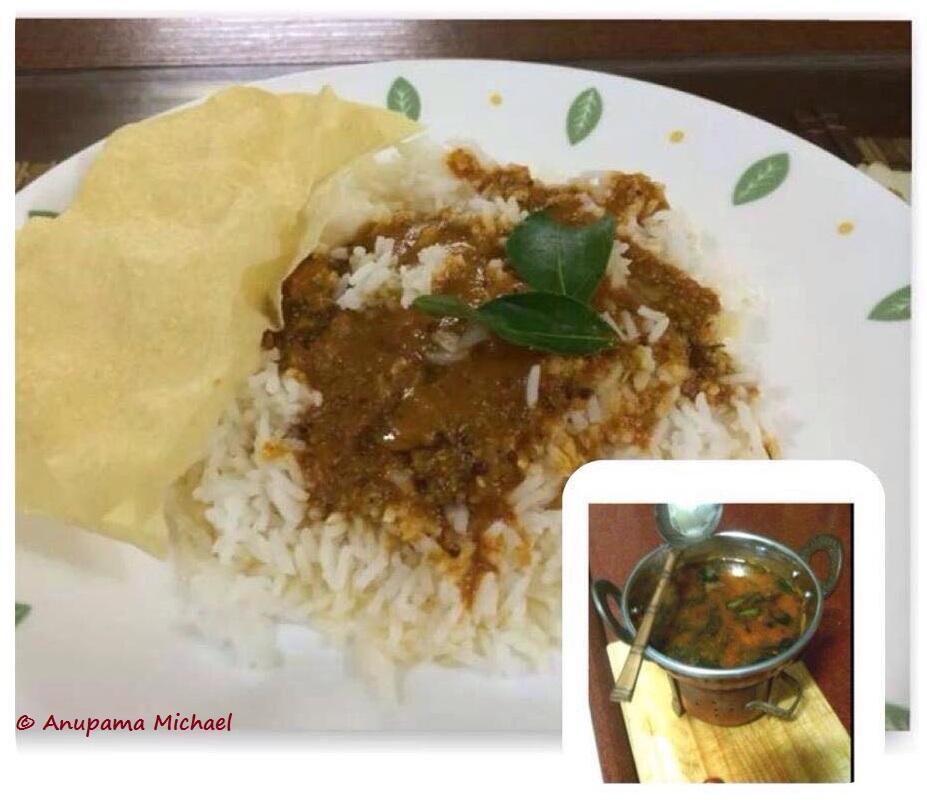 Udupi Temple Rasam - Plated