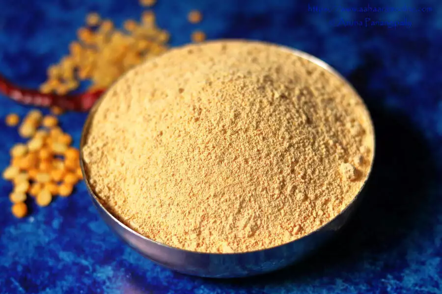 Andhra Kandi Podi | Roasted Dals Powder from Andhra Pradesh and Telangana