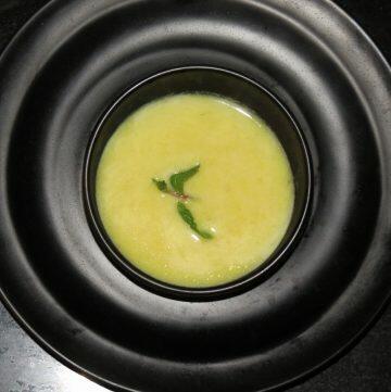 Moong Dal Shorba or Mung Lentil Soup