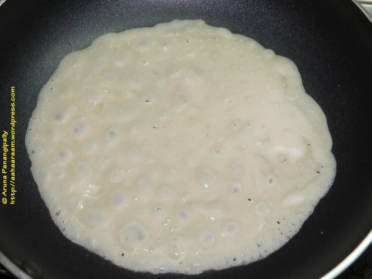Patishapta - Pancake Cooking