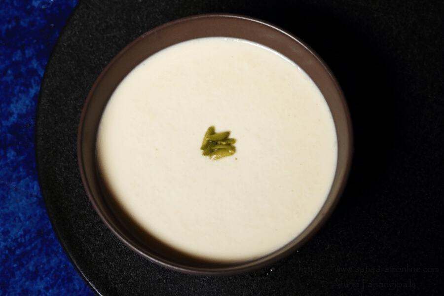 Bhapa Doi | Bengali Steamed Sweet Yogurt - ãhãram