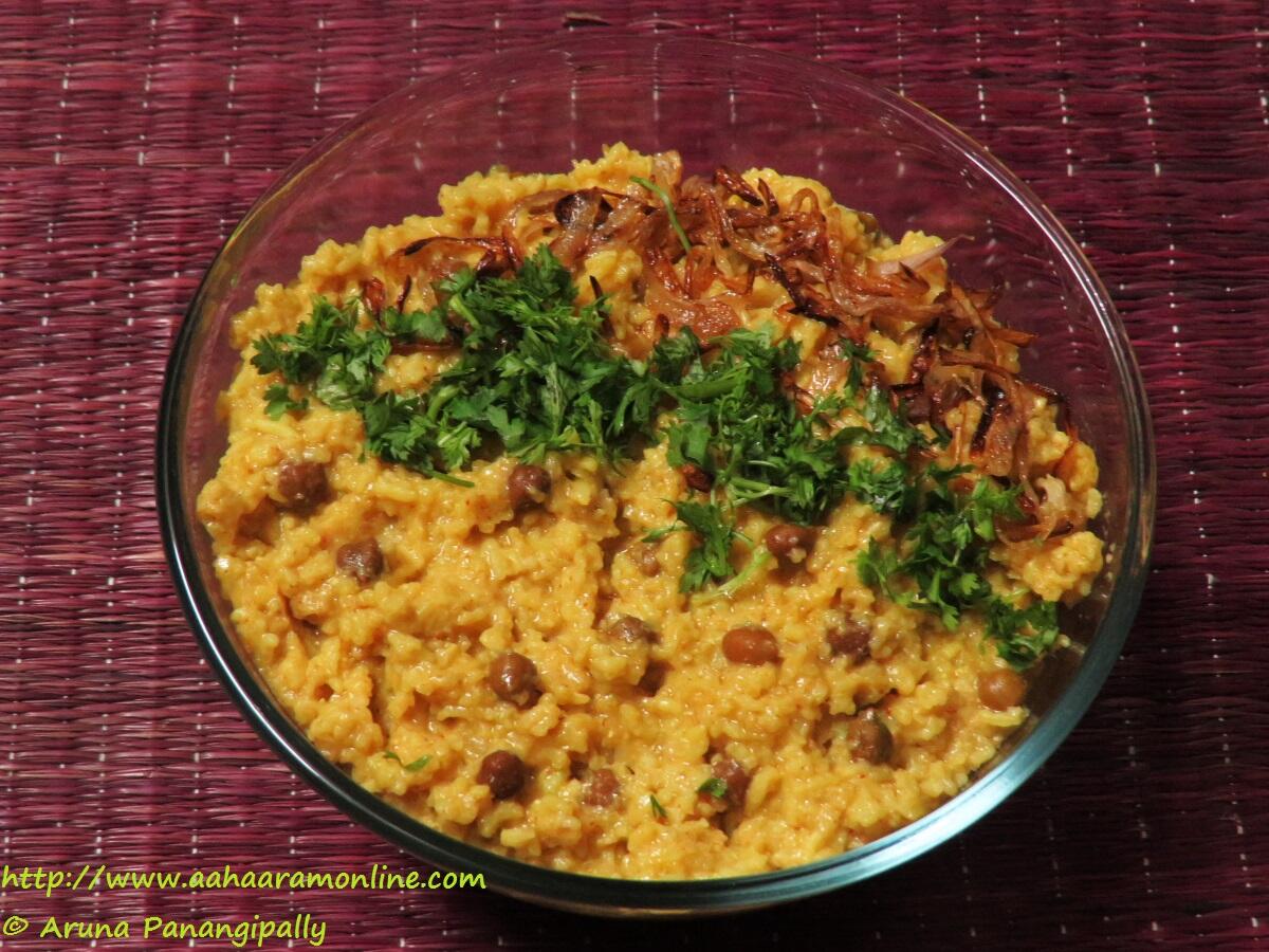 Balaee - Khichdi with Chana and Cooked in Buttermilk