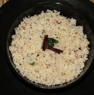 Coconut Rice, Kobbari Annam, Thengai Saadam