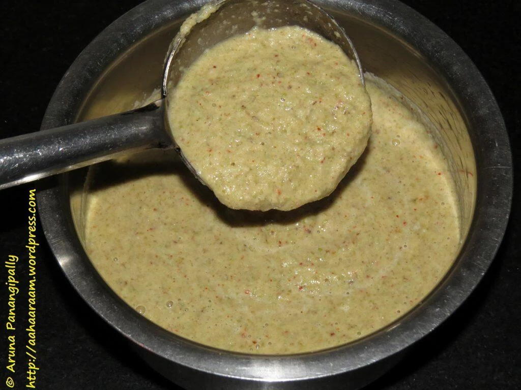 Pesarattu - The Batter Should be Thick