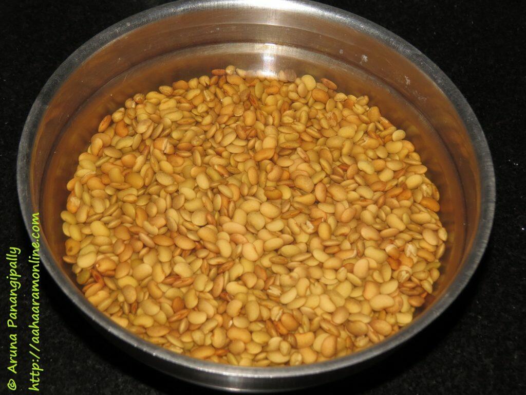 Soaked Ulavalu or Kollu