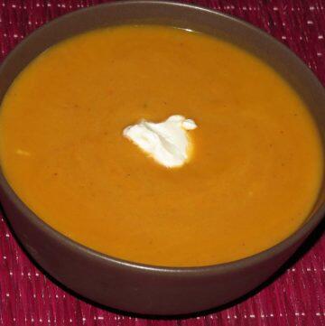 Roasted Carrot Soup - 1