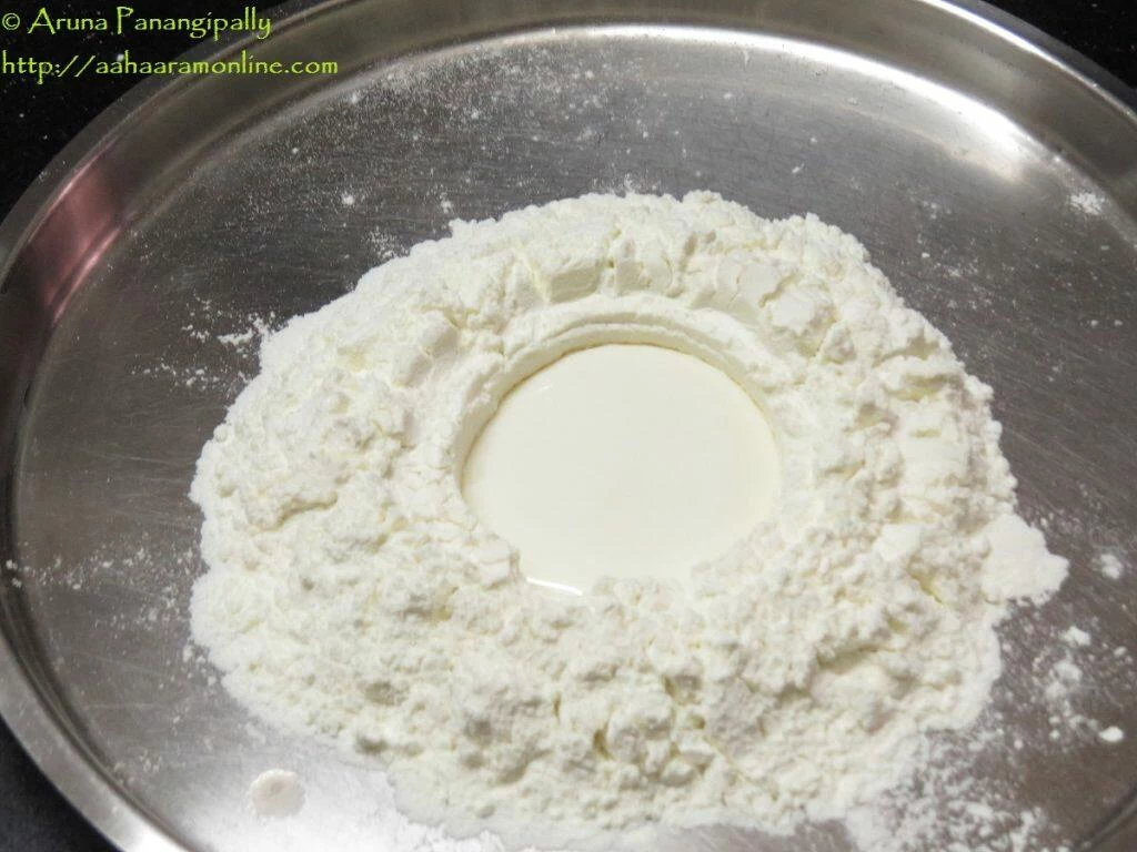 Step 1 - Mix the Milk Powder and Milk