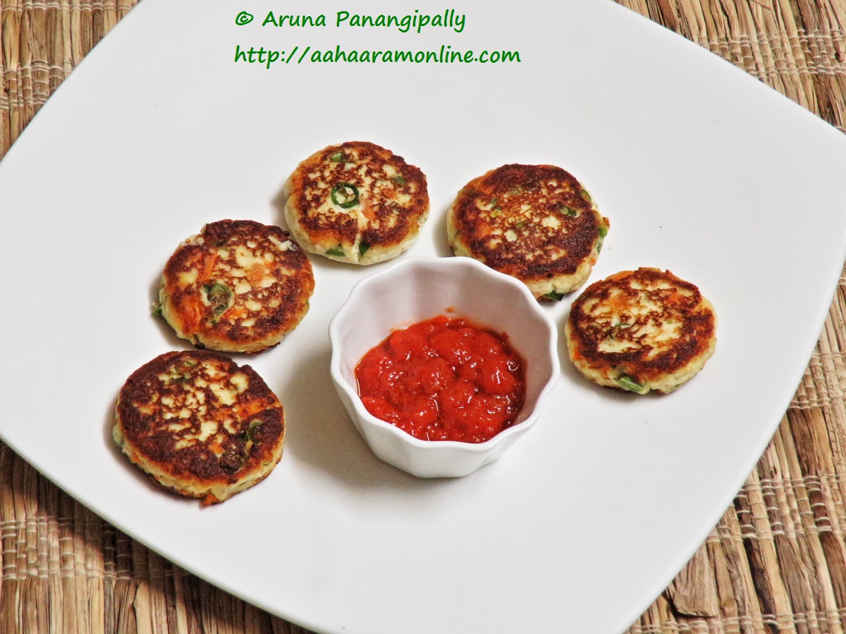 Healthy Paneer Tikki with Vegetables