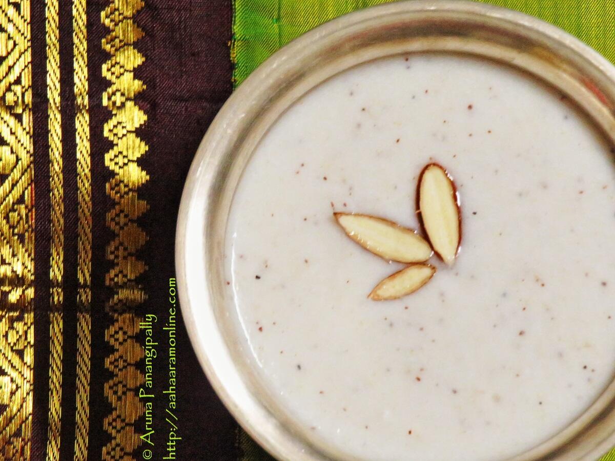 Vegan Gasagasala Payasam, Gasagasala Payasam, Khus Khus Kheer, Poppy Seeds Kheer 