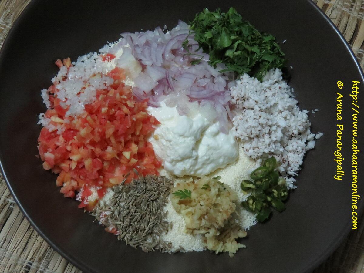 Rava Rotti | Savoury Semolina Pancake from Karnataka - ãhãram