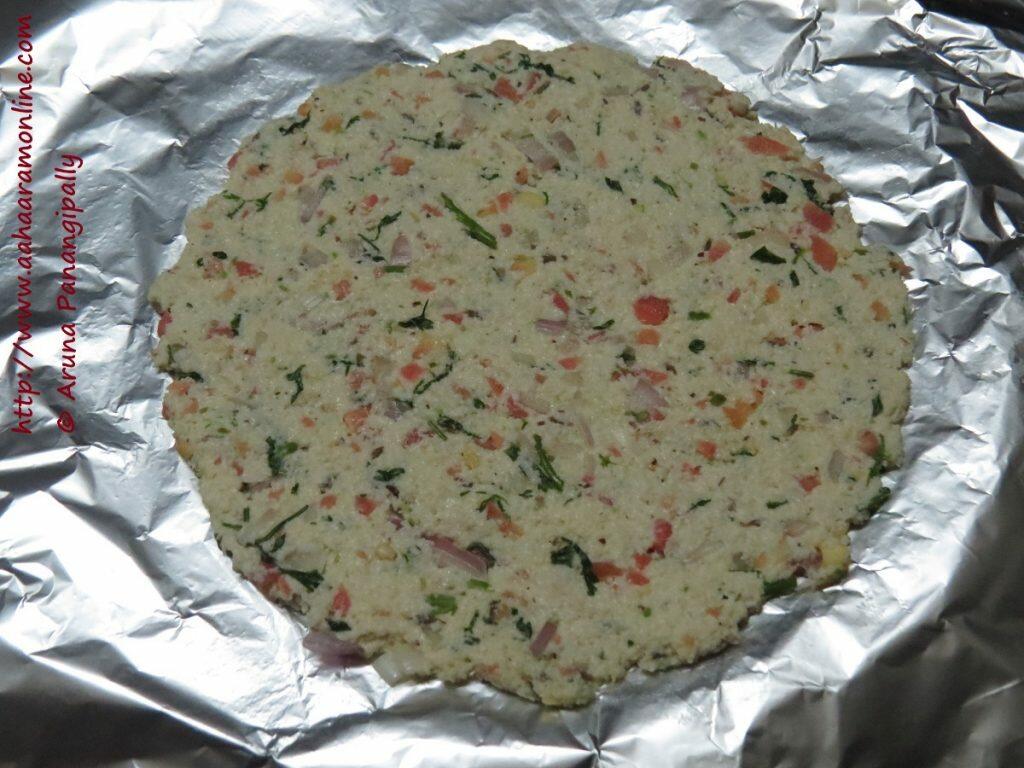 Rava Rotti | Savoury Semolina Pancake from Karnataka - ãhãram