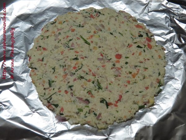 Rava Rotti | Savoury Semolina Pancake from Karnataka - ãhãram