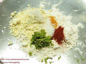 Methi Muthia Ingredients