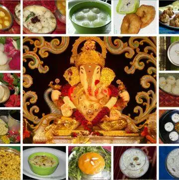 A collection of Recipes for Ganesh Chaturthi | Vinayaka Chavithi