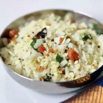 Kobbari Atukulu or Thengai Aval is a simple Coconut Poha that is naivedyam for Krishna Jayanti and a delicious light breakfast