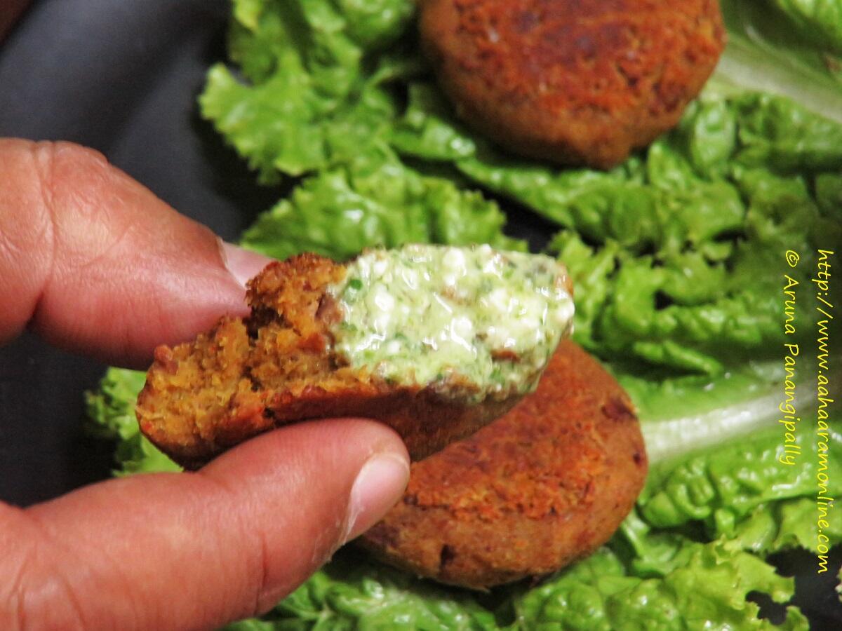 Vegetarian Galouti Kebab Vegetarian Galouti Kebab