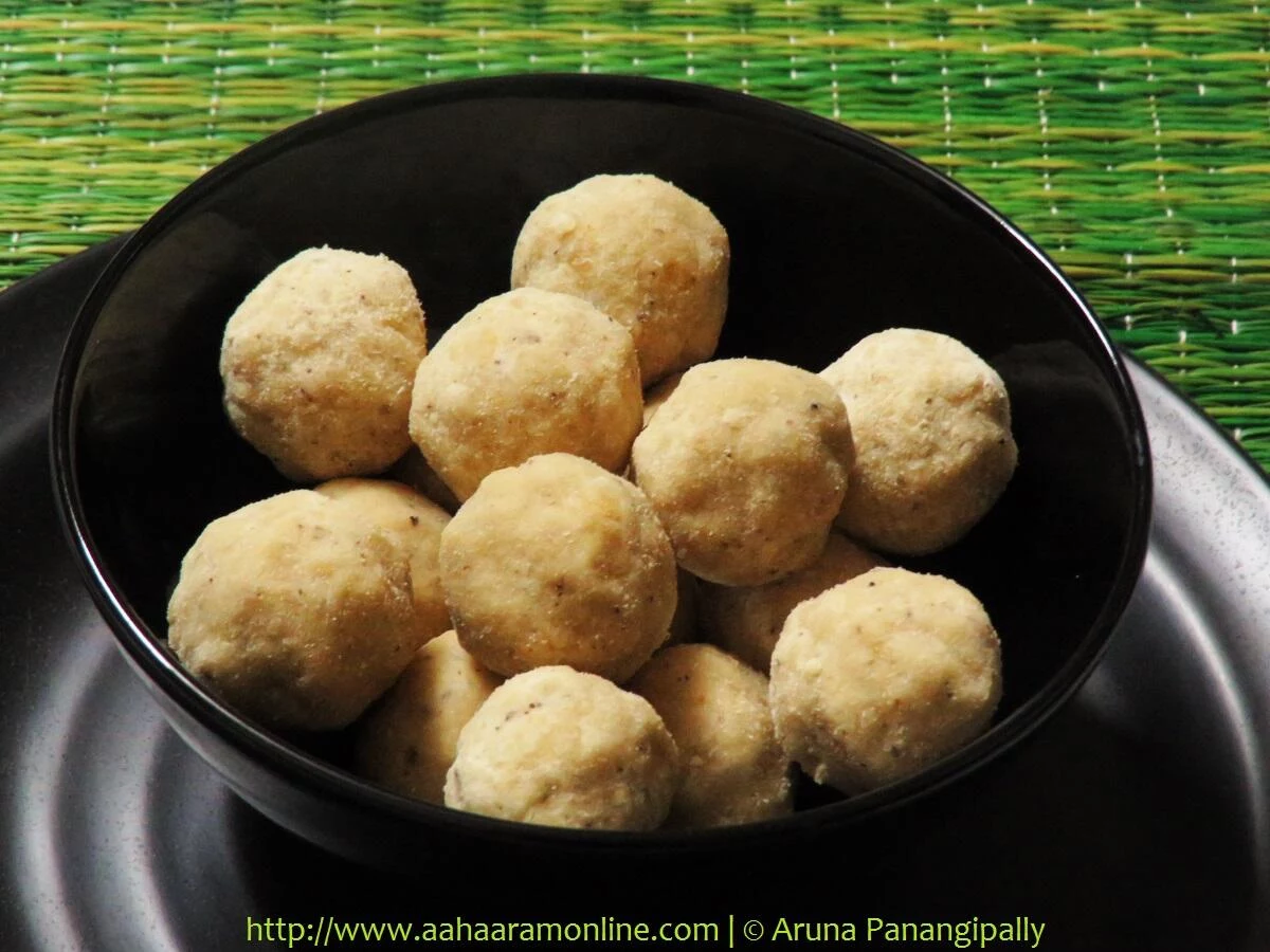 Kesa Mithoi | Assamese Rice Flour Laddu