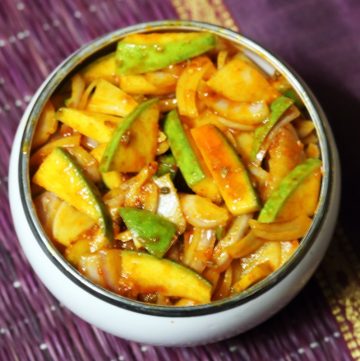 Neemki: A Himachali Mango Onion Pickle flavoured with fenugreek and carom seeds