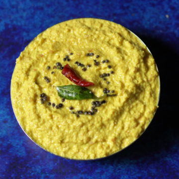 Nuvvula Mamidikaya Pachadi | Andhra Kairi Til Chutney | Mango Sesame Chutney