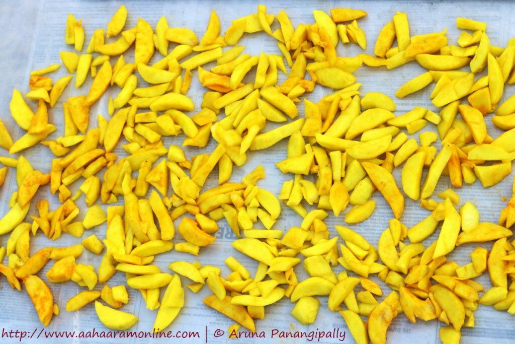 Magai Maagai Magaya Andhra SunDried Mango Pickle with Fenugreek